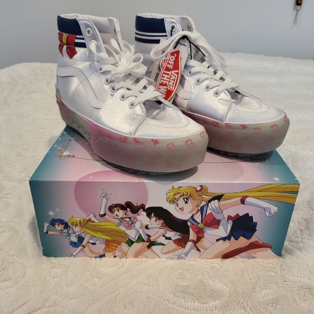 Vans X Sailor Moon SK8-HI Stacked Sneakers